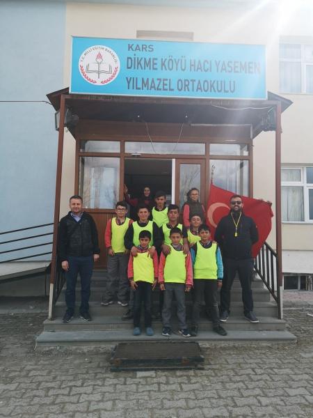 futbol turnuvasi dikme haci yasemen yilmazel ortaokulu